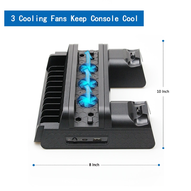 Dual Controller Charger with Cooling Fan
