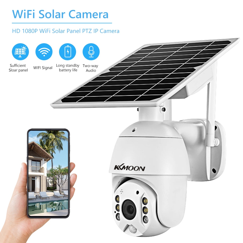 1080P Wireless Solar Panel Security Camera