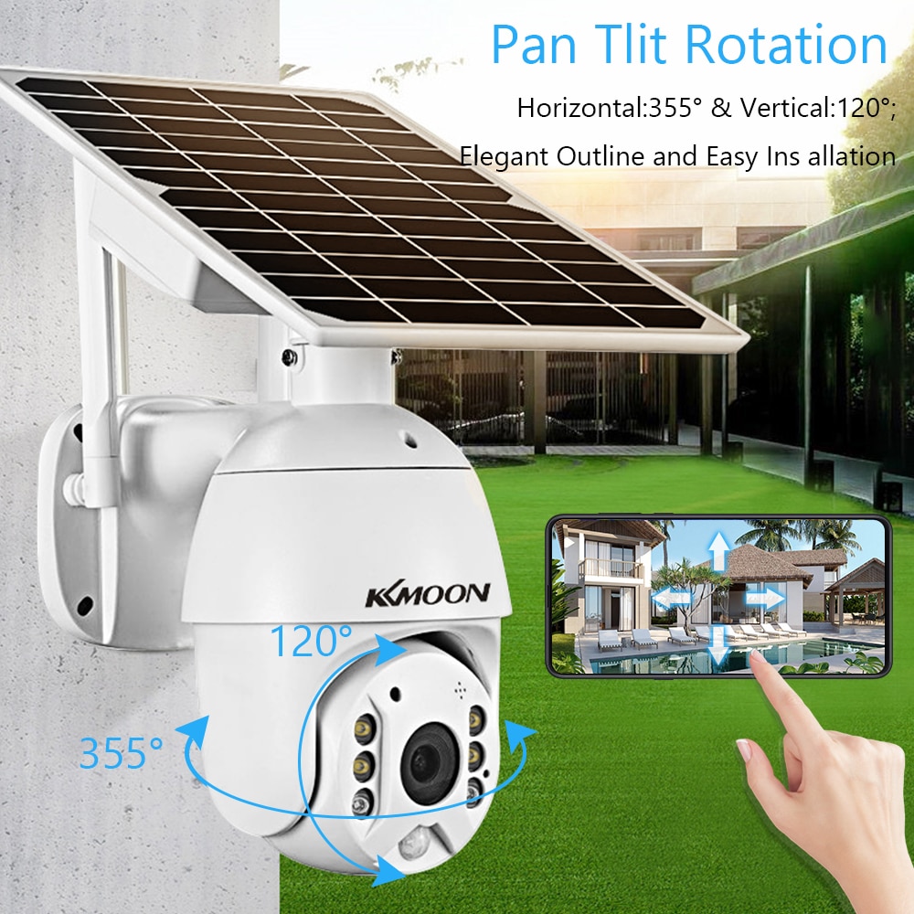 1080P Wireless Solar Panel Security Camera