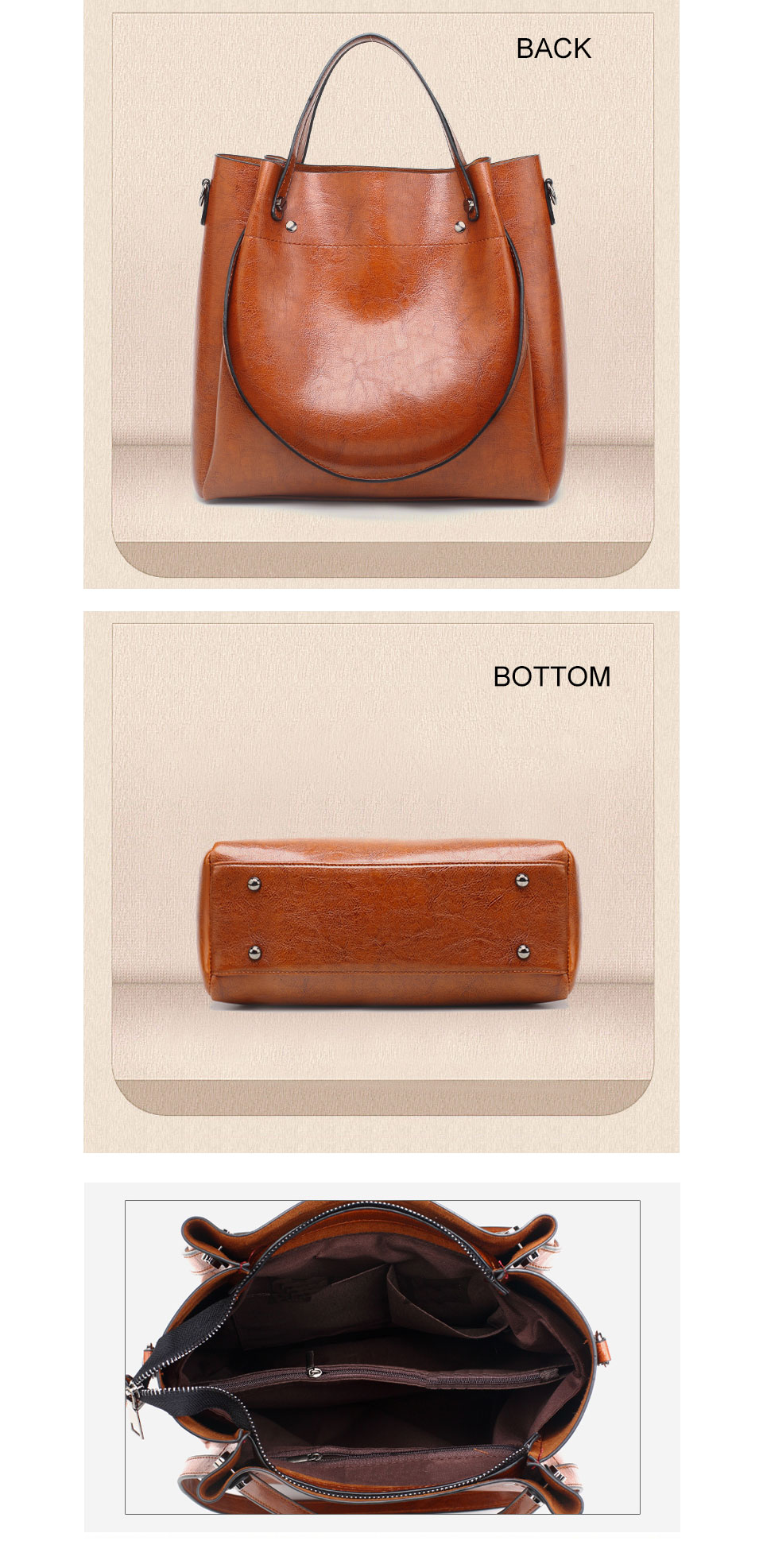 Women's Casual Style Large Capacity Handbag Women's Casual Style Large Capacity Handbag