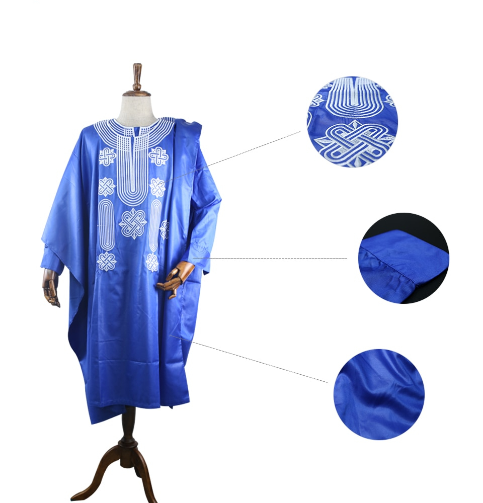 Men's African Traditional Clothing 3 pcs Set