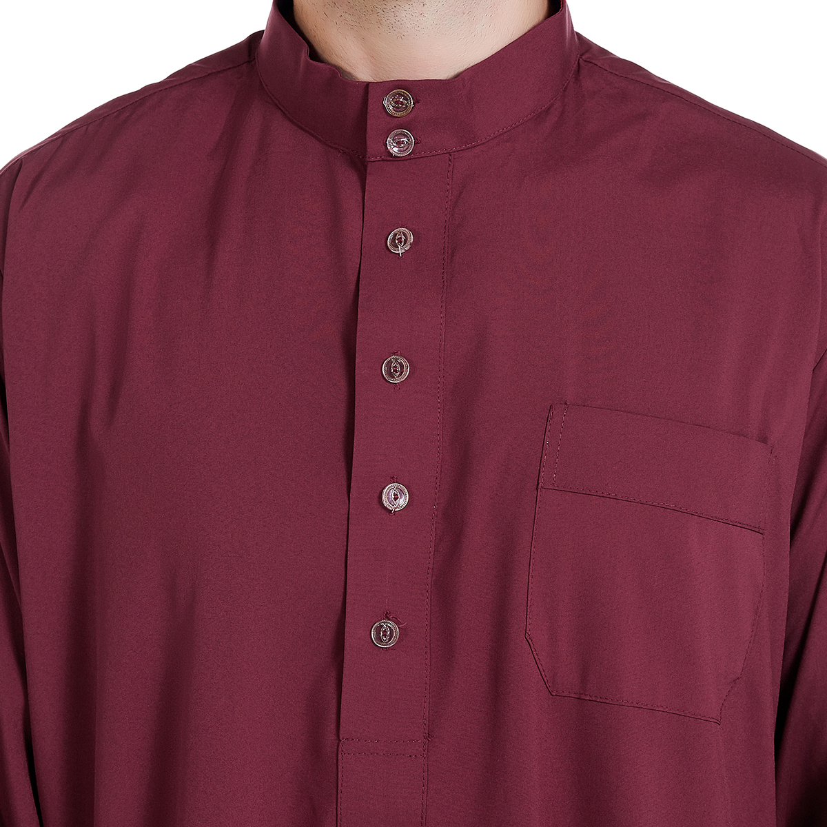 Men's Solid Color Kaftan
