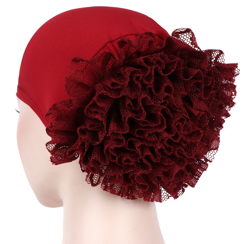 Women's Ruffle Hijab Cap Women's Ruffle Hijab Cap