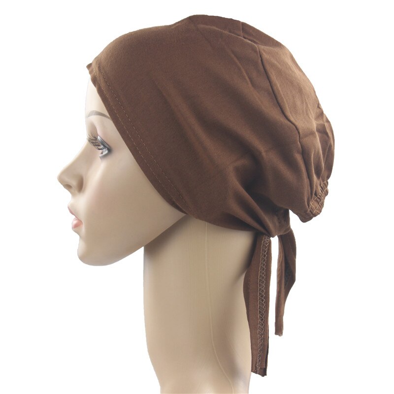 Women's Natural Cotton Underscarf Cap