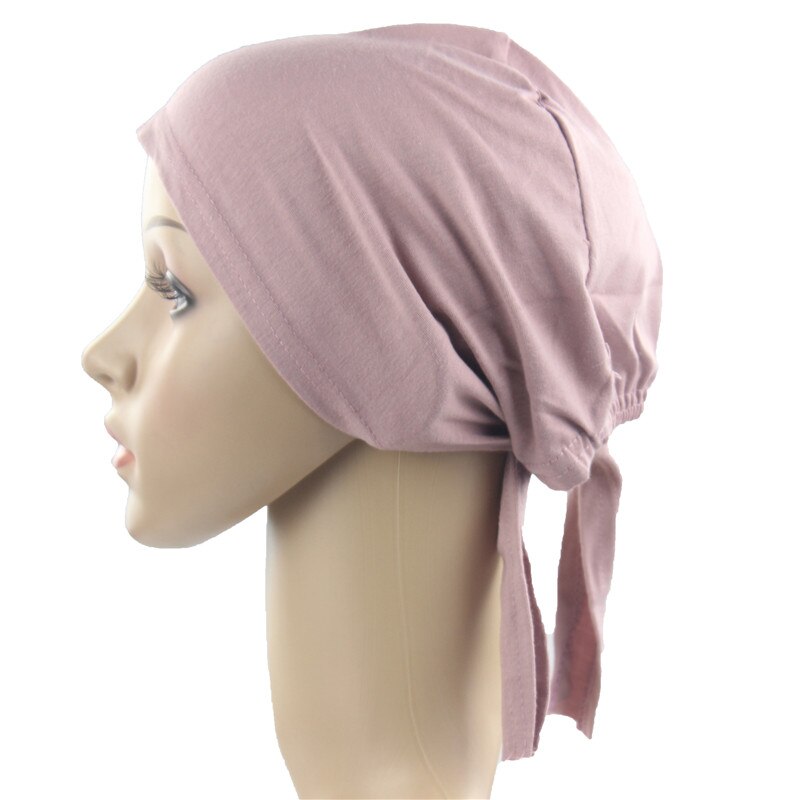 Women's Natural Cotton Underscarf Cap