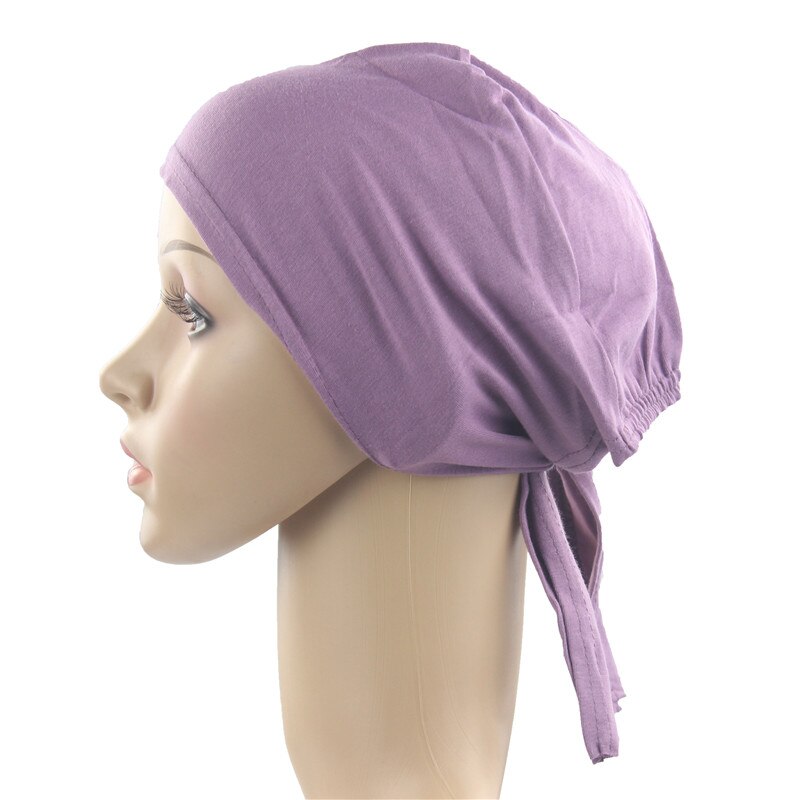Women's Natural Cotton Underscarf Cap