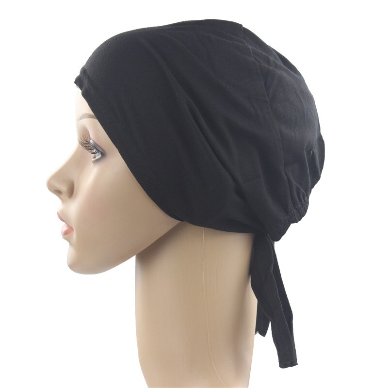 Women's Natural Cotton Underscarf Cap