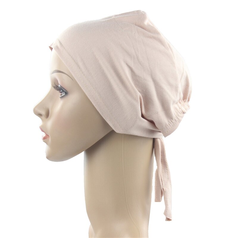 Women's Natural Cotton Underscarf Cap