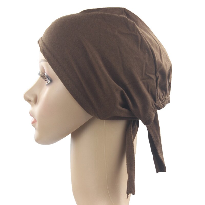Women's Natural Cotton Underscarf Cap