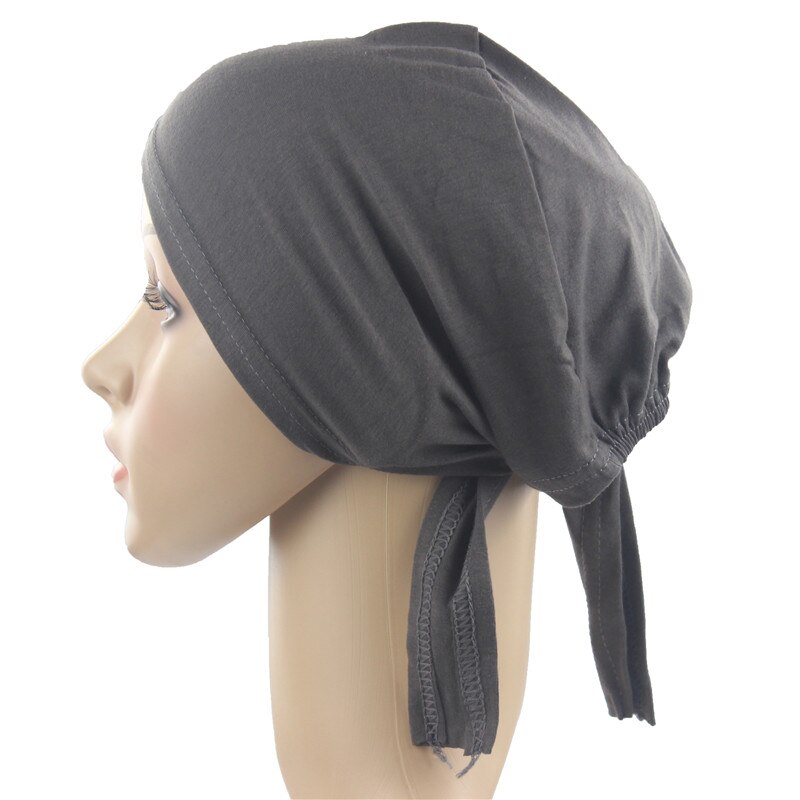 Women's Natural Cotton Underscarf Cap