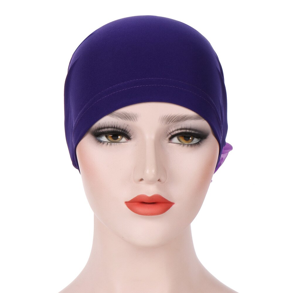Solid Color Hijab Cap