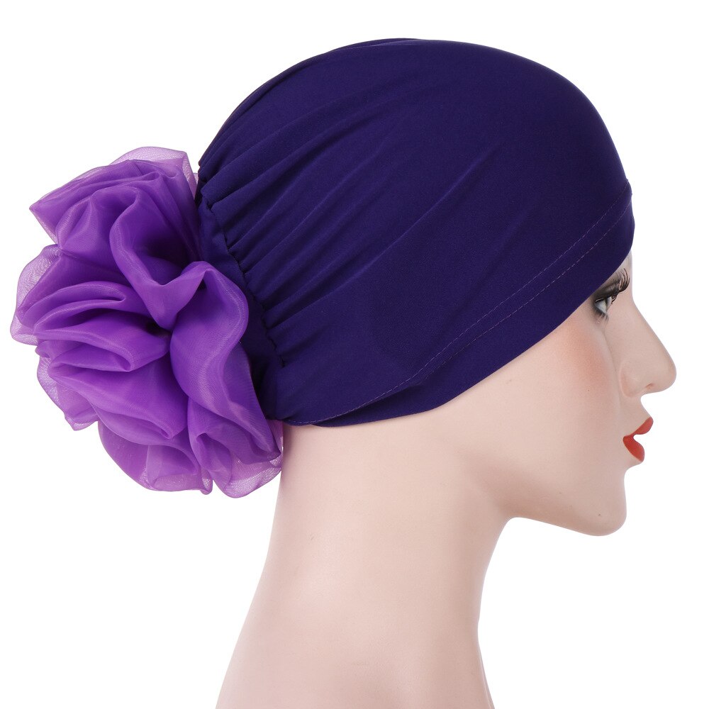Solid Color Hijab Cap