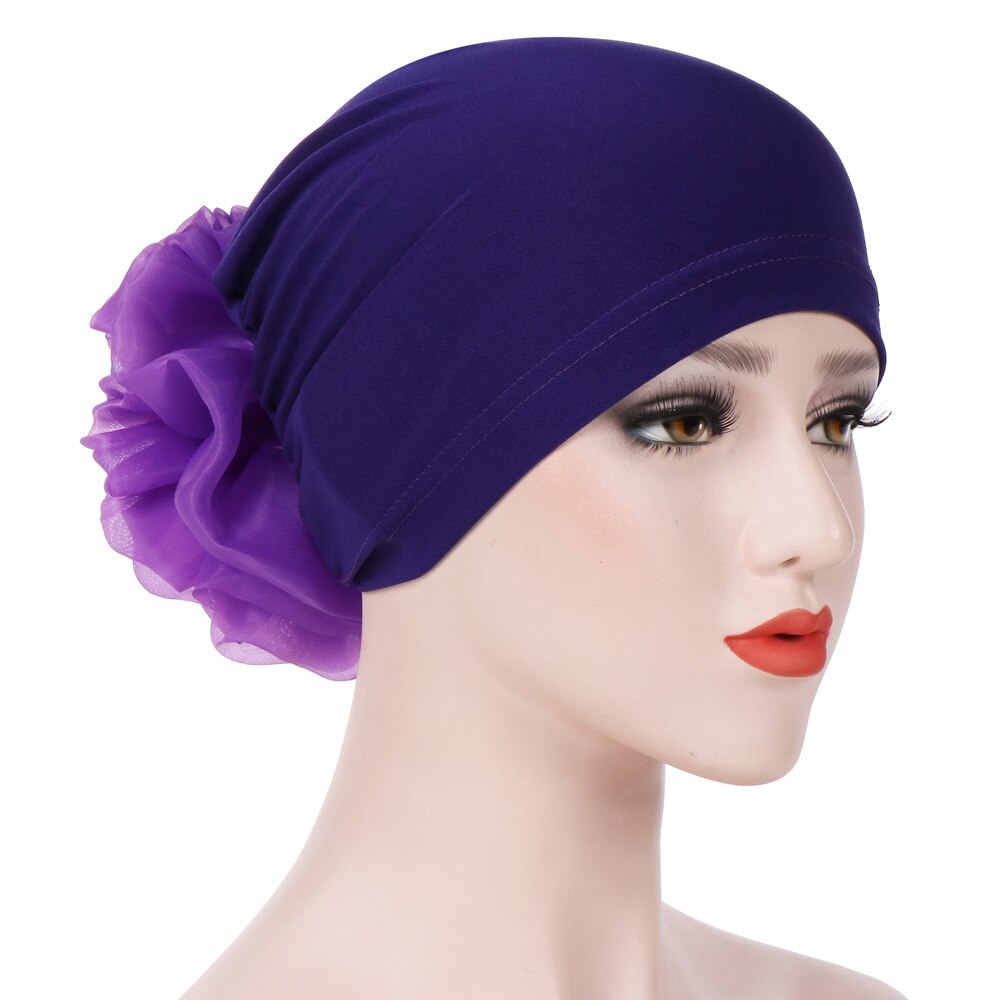 Solid Color Hijab Cap