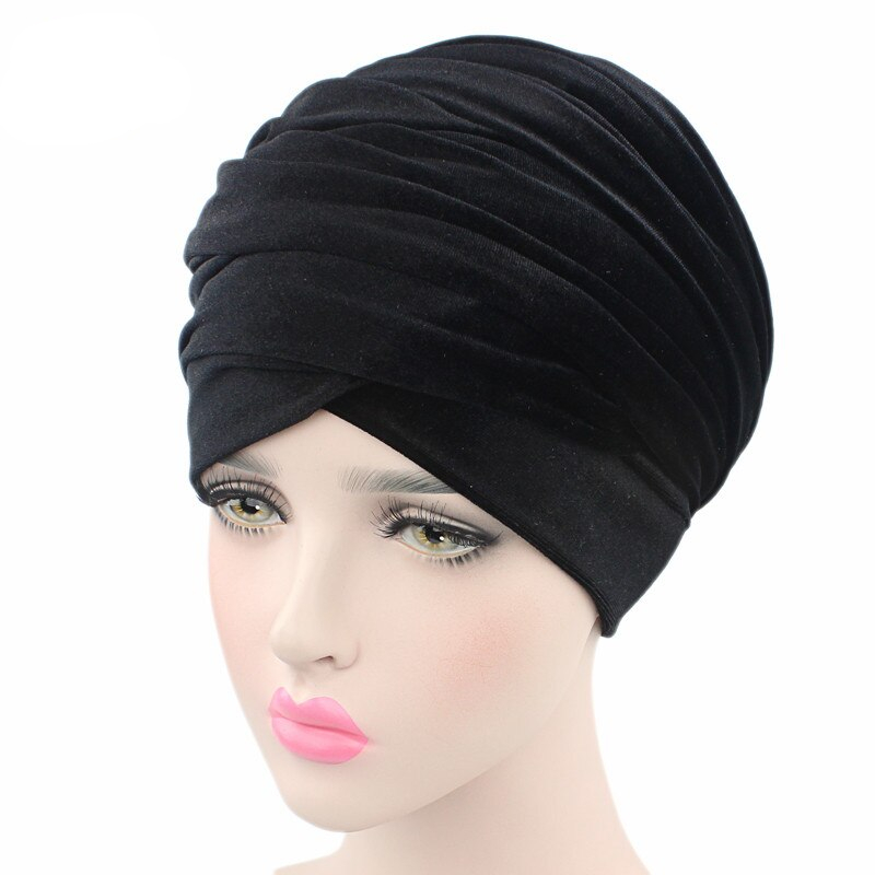 Pleated Velvet Magic Turban Pleated Velvet Magic Turban