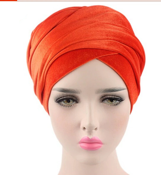 Pleated Velvet Magic Turban Pleated Velvet Magic Turban