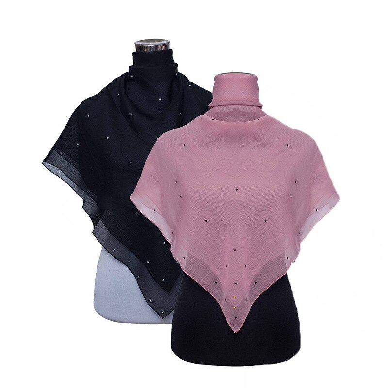 Women's Sequins Embellished Hijab