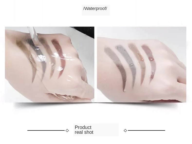 5 Shades Natural Waterproof Eyebrow Pen