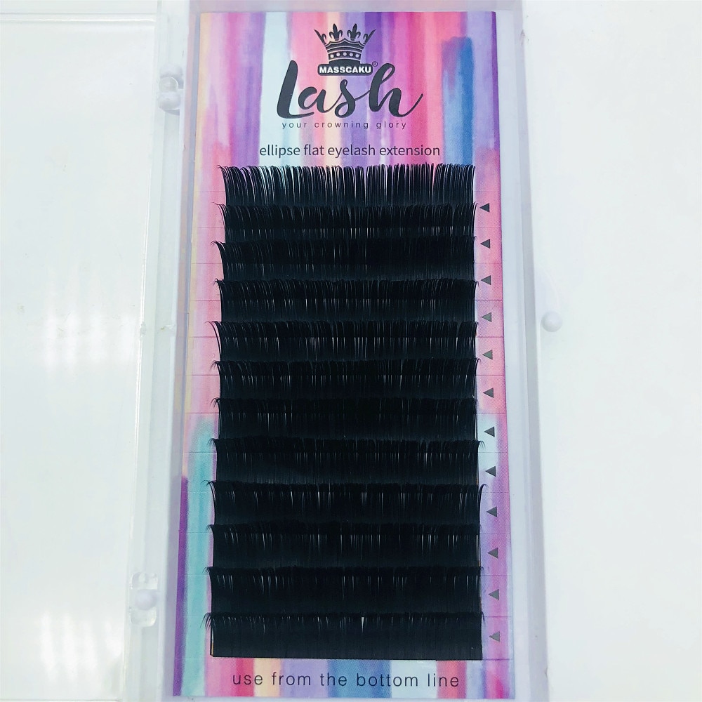 Ellipse Flat Matte Eyelashes Set