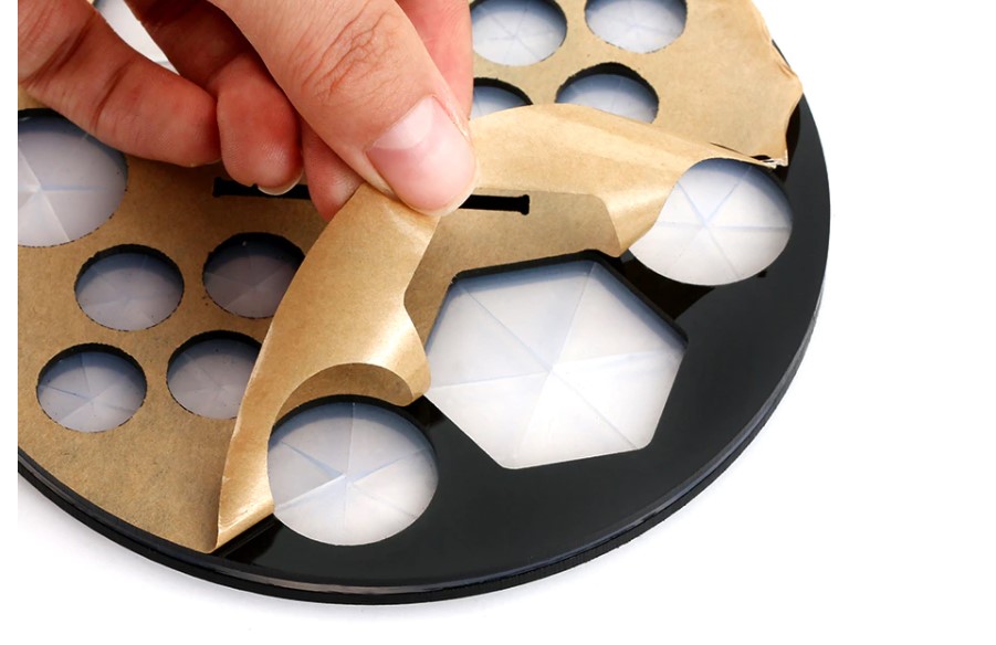 Black Mushroom Shaped Makeup Brush Holder