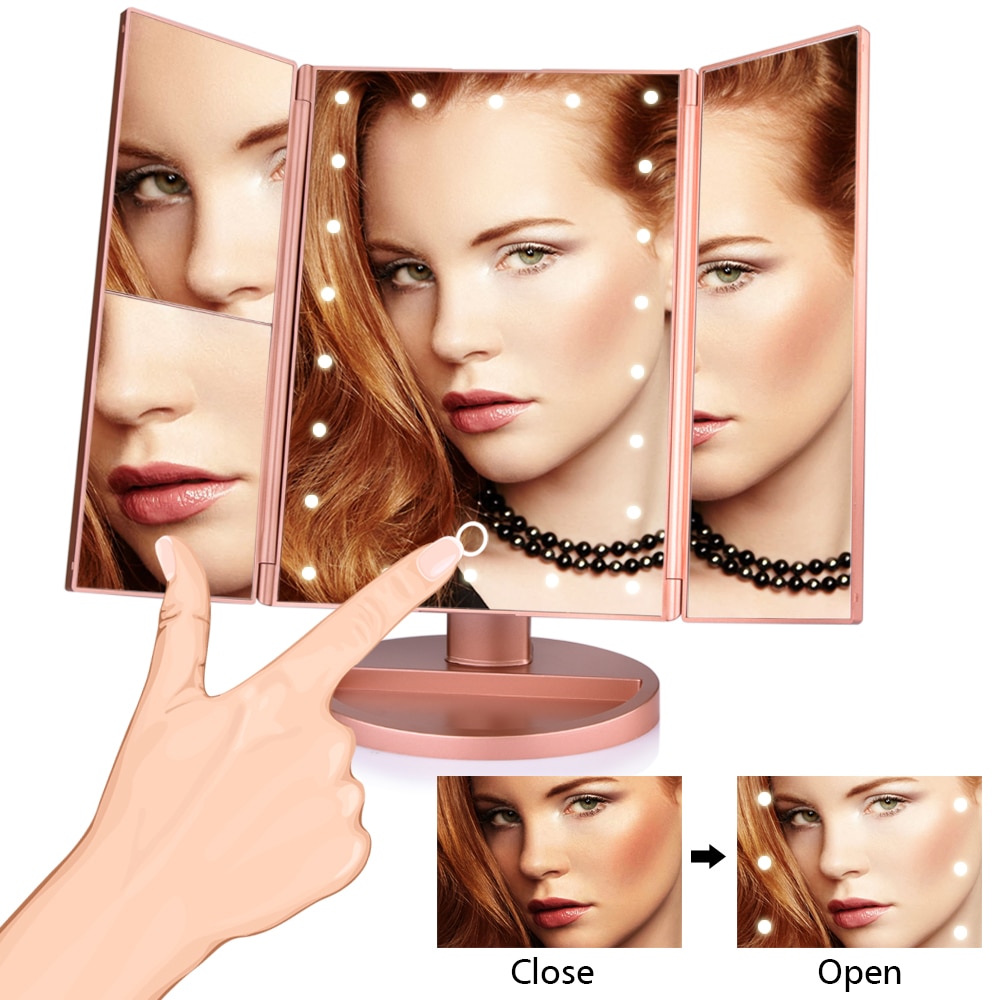 22 LEDs Makeup Mirror