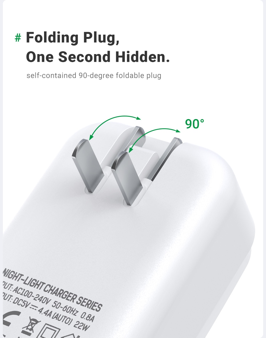 Universal Four-USB Charger with LED Light Universal Four-USB Charger with LED Light