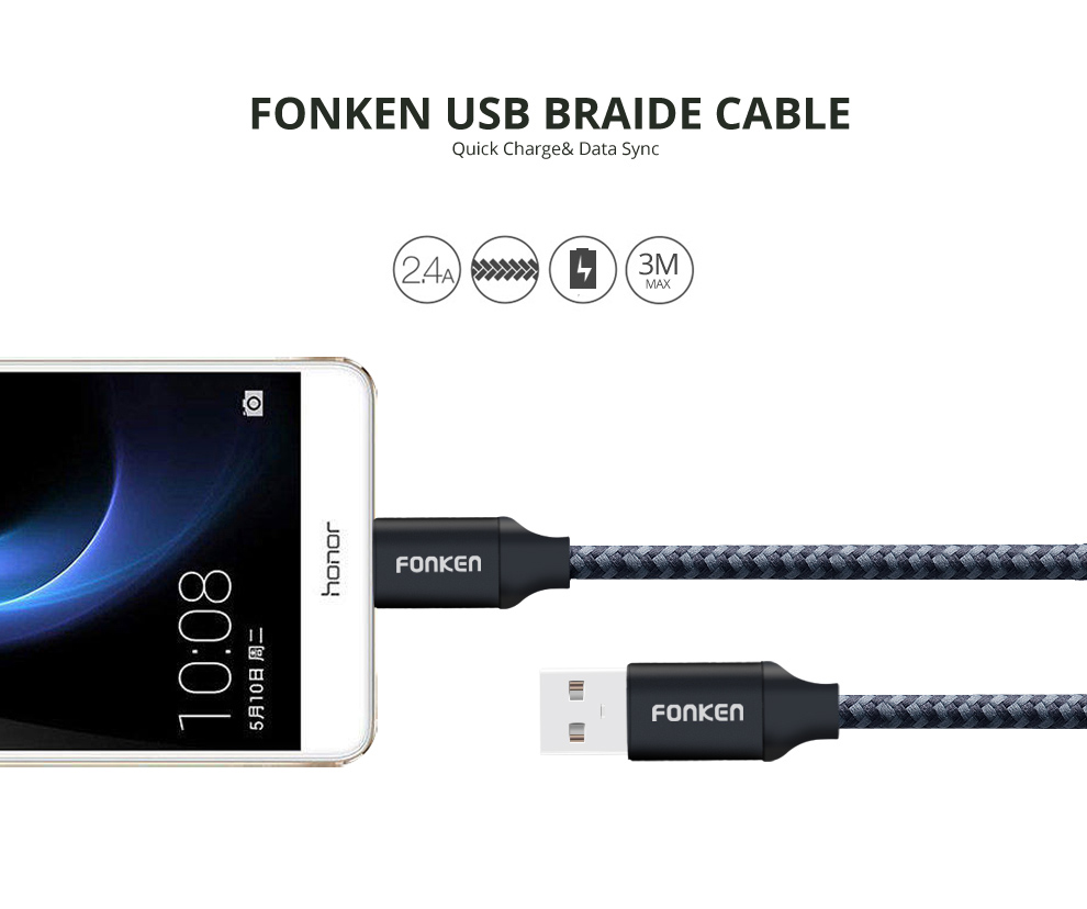 Quick Charging Type-C USB Cable Quick Charging Type-C USB Cable